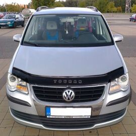 VipTuning Volkswagen Touran I '06-10 Дефлектор капота "мухобойка"