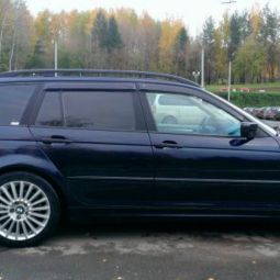 COBRA TUNING Дефлекторы окон на BMW 3 (E46) '98-06 универсал (накладные)