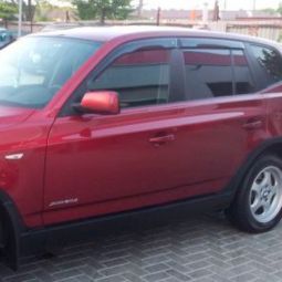 COBRA TUNING Дефлекторы окон на BMW X3 (F25) '10-17 (накладные)