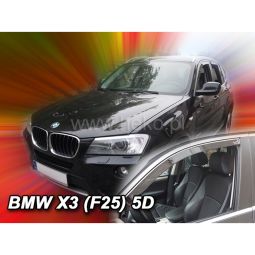 Team Heko Дефлекторы окон на BMW X3 (F25) '10-17 5D (вставные)