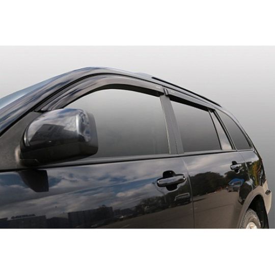 Azard Дефлекторы окон на Chevrolet Cruze '12- хэтчбек (ПК, накладные)