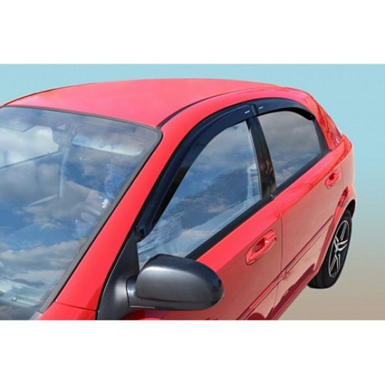 Azard Дефлекторы окон на Chevrolet Lacetti '02- хэтчбек (ПК, накладные) Azard Дефлекторы окон на Chevrolet Lacetti '02- хэтчбек (ПК, накладные)