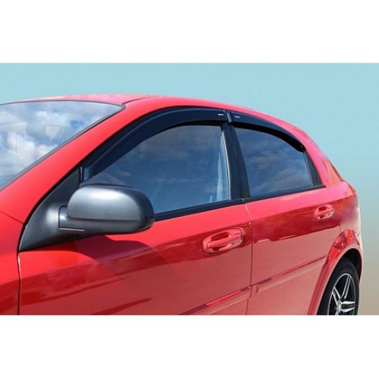 Azard Дефлекторы окон на Chevrolet Lacetti '02- хэтчбек (ПК, накладные) Azard Дефлекторы окон на Chevrolet Lacetti '02- хэтчбек (ПК, накладные)