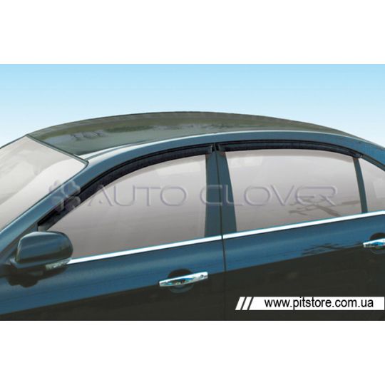 Auto Clover Дефлекторы окон на CHEVROLET EPICA '06-12 (накладные) Auto Clover Дефлекторы окон на CHEVROLET EPICA '06-12 (накладные)
