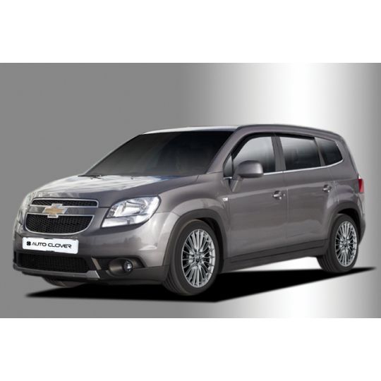 Auto Clover Дефлекторы окон на CHEVROLET ORLANDO (накладные) Auto Clover Дефлекторы окон на CHEVROLET ORLANDO (накладные)