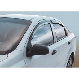 Corsar Дефлекторы окон на CHEVROLET Aveo T250 '06-11 седан (накладные)