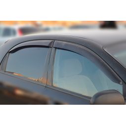 COBRA TUNING Дефлекторы окон на Chevrolet Lacetti '02- хэтчбек (накладные)