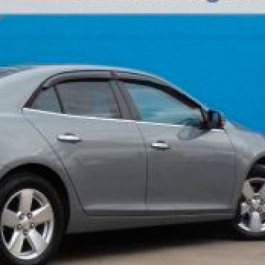 COBRA TUNING Дефлекторы окон на Chevrolet Malibu VIII '12-15 (накладные) COBRA TUNING Дефлекторы окон на Chevrolet Malibu VIII '12-15 (накладные)