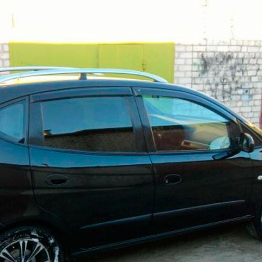 COBRA TUNING Дефлекторы окон на Chevrolet Tacuma/Rezzo '00-08 (накладные) COBRA TUNING Дефлекторы окон на Chevrolet Tacuma/Rezzo '00-08 (накладные)