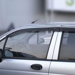 COBRA TUNING Дефлекторы окон на Daewoo Matiz '98- (накладные)