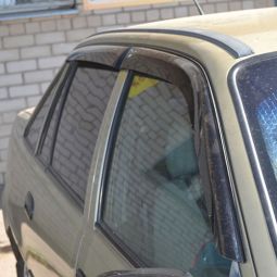 COBRA TUNING Дефлекторы окон на Daewoo Nexia '95- седан (накладные)