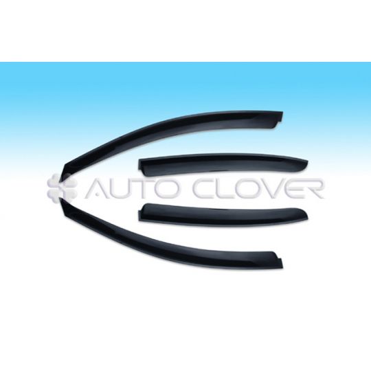 Auto Clover Дефлекторы окон на KIA RIO II '05-11 хэтчбек (накладные)