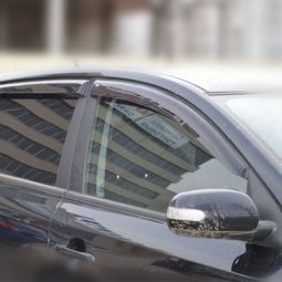 COBRA TUNING Дефлекторы окон на Kia Cee'd II '12- хэтчбек 5d (накладные)