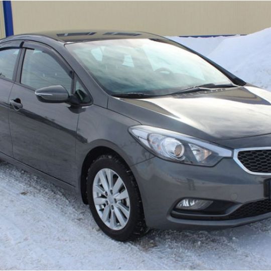 COBRA TUNING Дефлекторы окон на Kia Cerato III '12- седан (накладные) COBRA TUNING Дефлекторы окон на Kia Cerato III '12- седан (накладные)