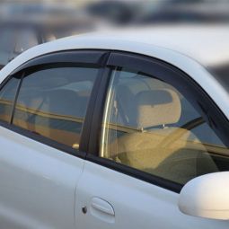 COBRA TUNING Дефлекторы окон на Kia Rio I '00-05 седан (накладные)