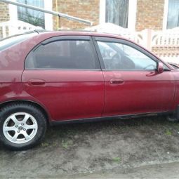 COBRA TUNING Дефлекторы окон на Kia Shuma I '97-01 седан (накладные)