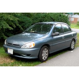 Corsar Дефлекторы окон на KIA Rio I '00-05 седан (накладные)