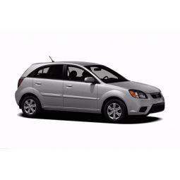 Corsar Дефлекторы окон на KIA Rio II '05-11 хэтчбек (накладные)