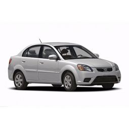 Corsar Дефлекторы окон на KIA Rio II '05-11 седан (накладные)