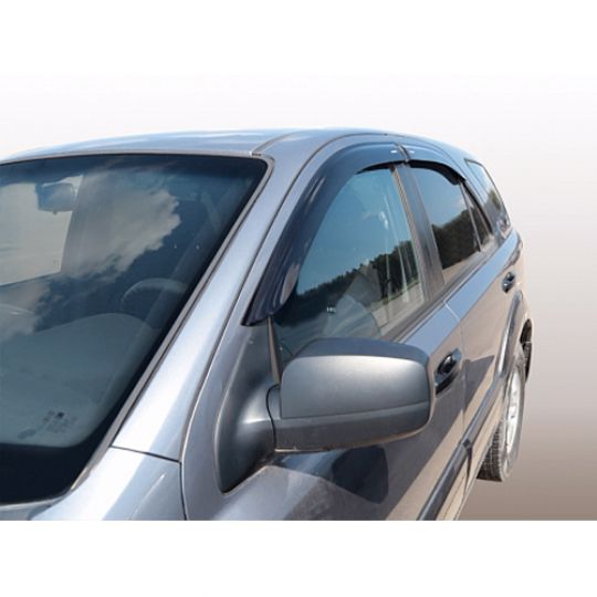 Corsar Дефлекторы окон на KIA Sorento I '02-09 кроссовер (накладные)