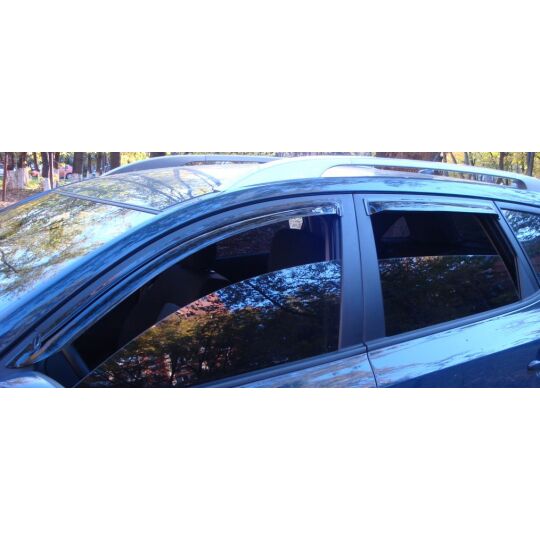 EGR Дефлекторы окон на KIA CEED I '06-12 (накладные)