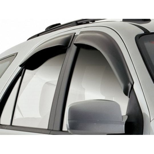 EGR Дефлекторы окон на KIA SORENTO I '02-09 (накладные) EGR Дефлекторы окон на KIA SORENTO I '02-09 (накладные)