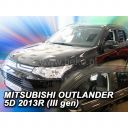 Team Heko Дефлекторы окон на Mitsubishi Outlander III '12- 5D (вставные)