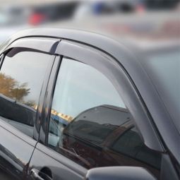 COBRA TUNING Дефлекторы окон на Mitsubishi Lancer IX '03-09 седан (накладные) COBRA TUNING Дефлекторы окон на Mitsubishi Lancer IX '03-09 седан (накладные)