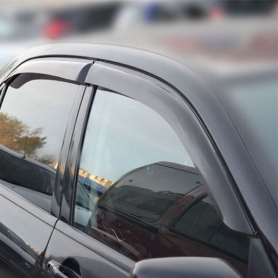 COBRA TUNING Дефлекторы окон на Mitsubishi Lancer IX '03-09 седан (накладные) COBRA TUNING Дефлекторы окон на Mitsubishi Lancer IX '03-09 седан (накладные)