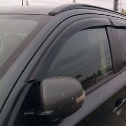 COBRA TUNING Дефлекторы окон на Mitsubishi Outlander III '12- (накладные)