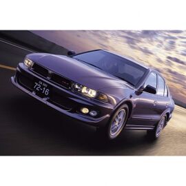 Corsar Дефлекторы окон на MITSUBISHI Galant VIII '96-03 седан (накладные)