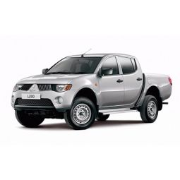 Corsar Дефлекторы окон на MITSUBISHI L200 IV '06-15 пикап (накладные) Corsar Дефлекторы окон на MITSUBISHI L200 IV '06-15 пикап (накладные)