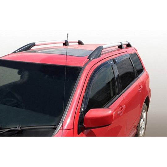 Corsar Дефлекторы окон на MITSUBISHI Outlander I '01-06 кроссовер (накладные) Corsar Дефлекторы окон на MITSUBISHI Outlander I '01-06 кроссовер (накладные)