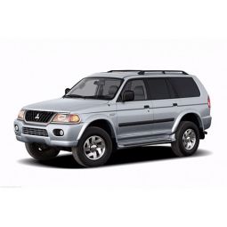 Corsar Дефлекторы окон на MITSUBISHI Pajero Sport I '96-08 внедорожник (накладные)