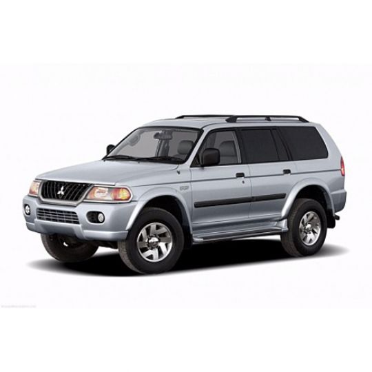 Corsar Дефлекторы окон на MITSUBISHI Pajero Sport I '96-08 внедорожник (накладные)