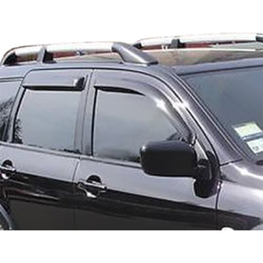 EGR Дефлекторы окон на MITSUBISHI OUTLANDER I '01-06 (накладные) EGR Дефлекторы окон на MITSUBISHI OUTLANDER I '01-06 (накладные)