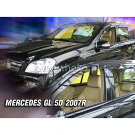 Team Heko Дефлекторы окон на Mercedes-Benz GL-Class (X164) '06-12 (вставные)