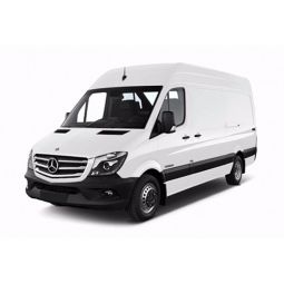 Corsar Дефлекторы окон на MERCEDES-BENZ Sprinter (W906) '06- микроавтобус (накладные)