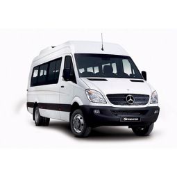 Corsar Дефлекторы окон на MERCEDES-BENZ Sprinter (W906) '06- фургон (накладные)
