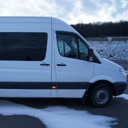 COBRA TUNING Дефлекторы окон на Mercedes-Benz Sprinter (W906) '06- (накладные)