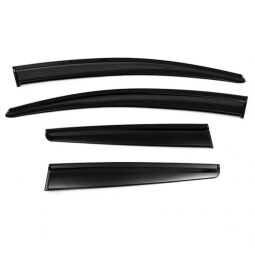 SunPlex Дефлектори вікон для Opel Astra J '09- хетчбек (накладні)