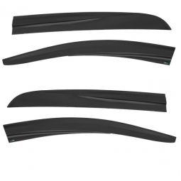 SunPlex Дефлектори вікон для Opel Corsa D '06-14 хетчбек 5d (накладні)