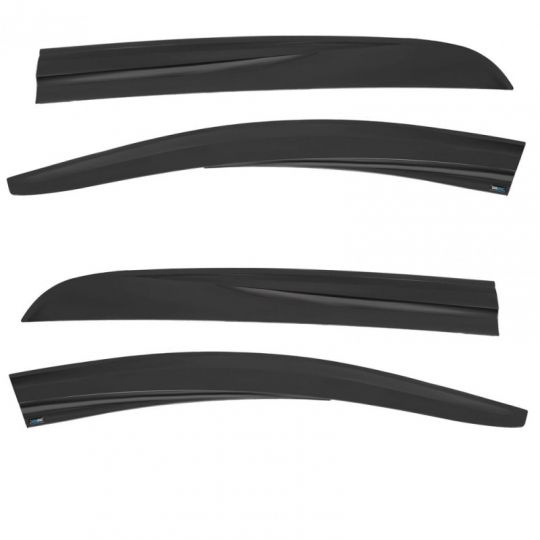 SunPlex Дефлектори вікон для Opel Corsa D '06-14 хетчбек 5d (накладні)