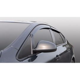 Azard Дефлекторы окон на Opel Astra J '12- седан (ПК, накладные)