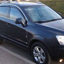 COBRA TUNING Дефлекторы окон на Opel Antara '06-10 (накладные) COBRA TUNING Дефлекторы окон на Opel Antara '06-10 (накладные)