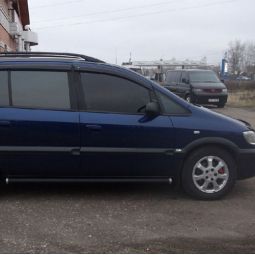 COBRA TUNING Дефлекторы окон на Opel Zafira A '99-05 (накладные)