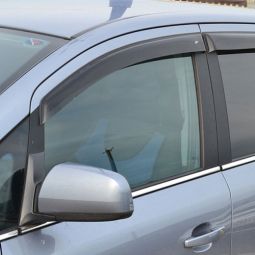 COBRA TUNING Дефлекторы окон на Opel Zafira B '05-11 минивэн (накладные)