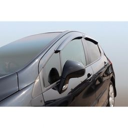 Azard Дефлекторы окон на Peugeot 308 I '07-13 (ПК, накладные)