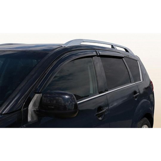 Azard Дефлекторы окон на Peugeot 4007 '07-13 (ПК, накладные)