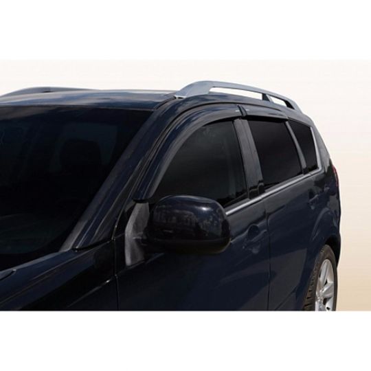 Azard Дефлекторы окон на Peugeot 4007 '07-13 (ПК, накладные)